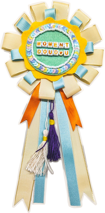Ribbon 'moment doudou' (cuddly time)